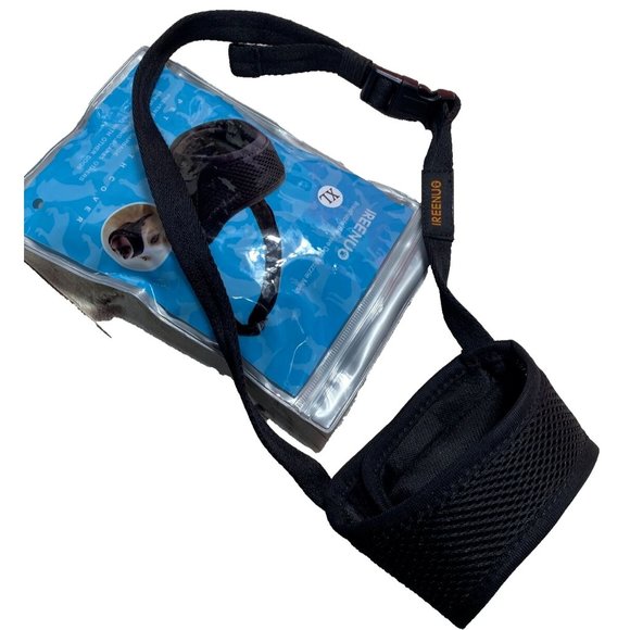 Dog Muzzle Breathable Beehive Style Dog Mouth Muzzle Mesh Pet Mouth Cover XL - Picture 5 of 8